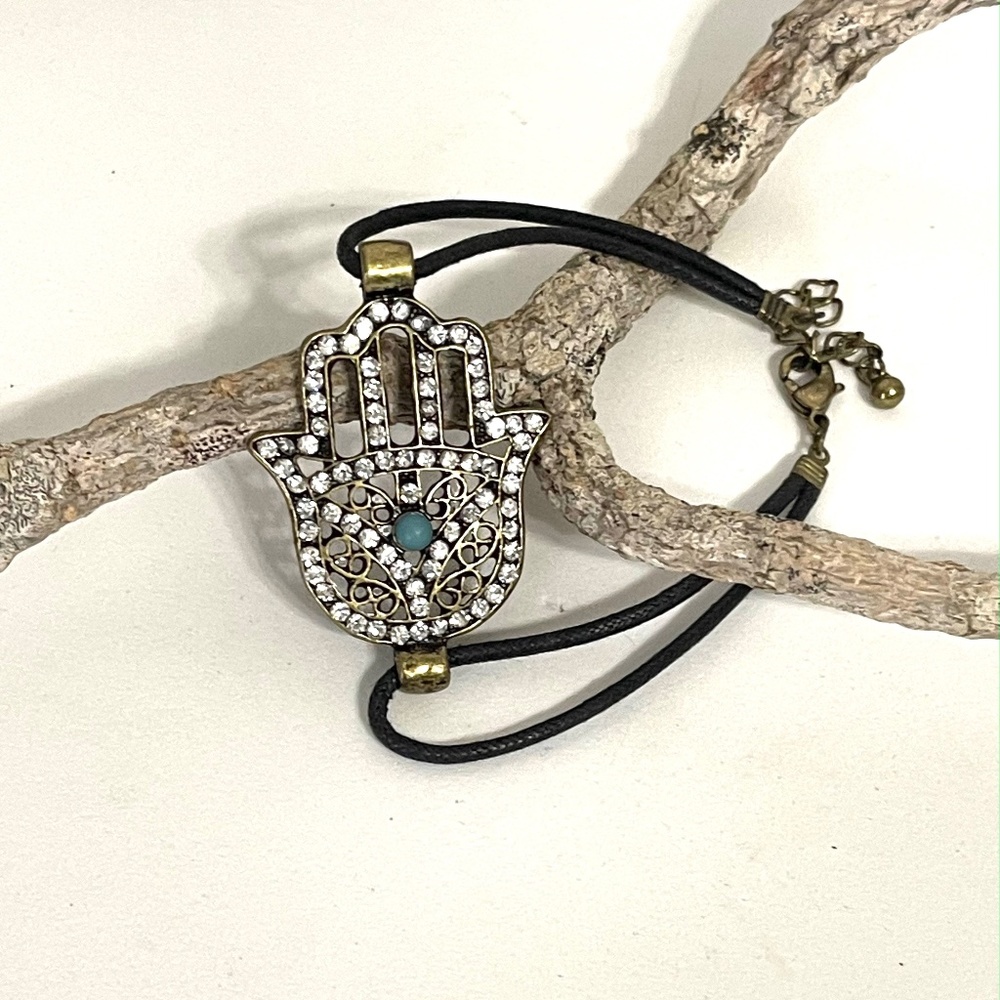 Hamsa Hand Bracelet.